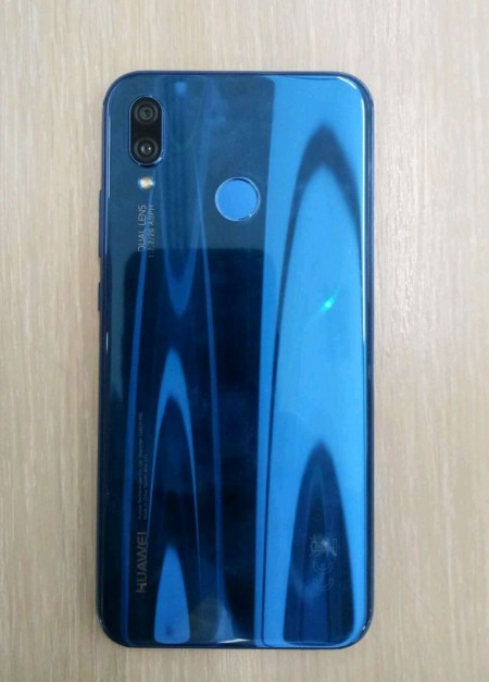 Exclusive: Here's another look at the Blue Huawei P20 Lite