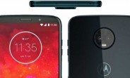 Leaked press render of the Moto Z3 Play confirms side fingerprint sensor