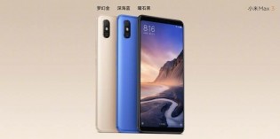 Mi Max 3 all colors