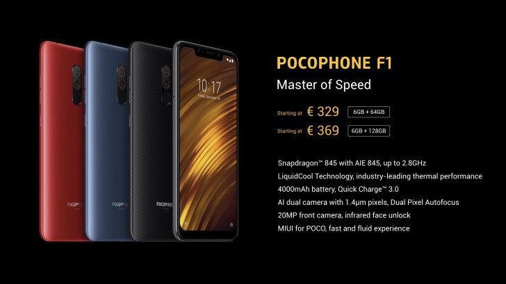 HOT，2025 xiaomi Pocophone F1 6GB/64GB