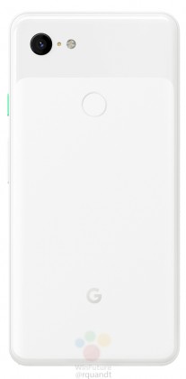 Black and white renders leak of the Google Pixel 3 and 3 XL