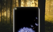 Samsung Infinity-O display with a hole for the selfie cam allegedly pictured