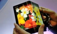 BOE demos foldable display with impressively small bend radius