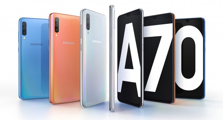 Samsung Galaxy A70 debuts with a 6.7