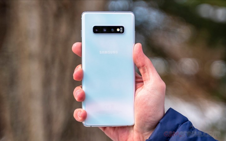 Samsung Galaxy S10 Prism White SM-G973C Samsung Galaxy S10 pre