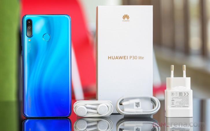 P30lite Huawei P30 Lite - 128GB - White (Unlocked) Smartphone