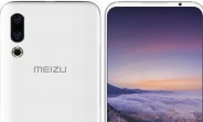 Meizu 16s press render leaks, showing off notchless display