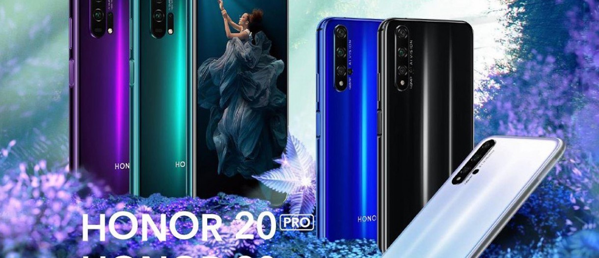Honor 20 and Honor 20 Pro go official with quad cams, flagship
