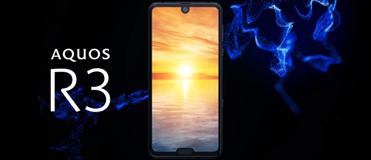 Sharp Aquos R3 announced with Snapdragon 855 SoC, 120Hz dual-notch