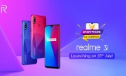 Realme 3i arriving on July 15, specs and design revealed