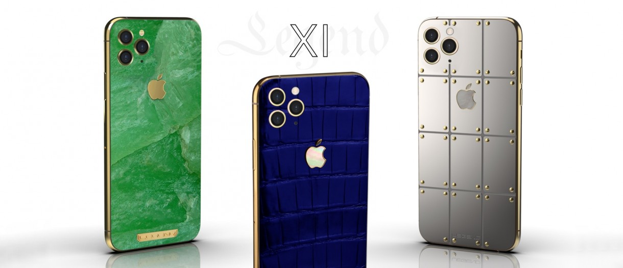 Legend iPhone 11 Pro with solid gold back sells for over €3,000