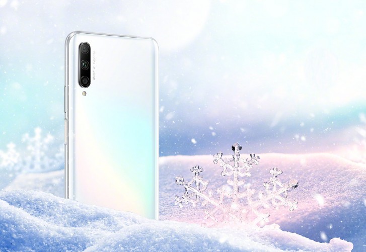 Honor 9X gets new Icelandic White paintjob - GSMArena.com news