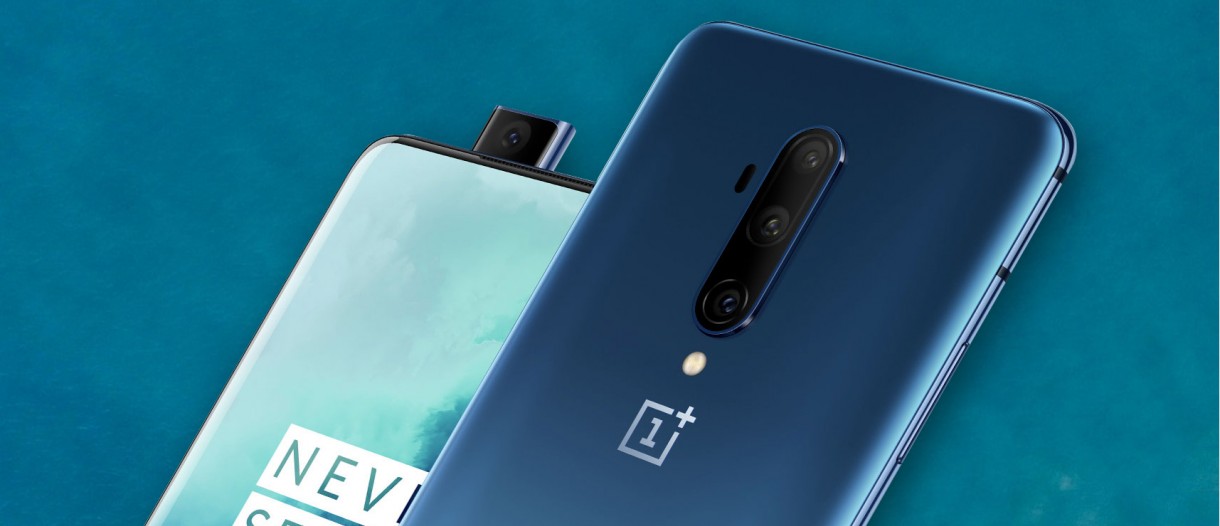 OnePlus 7T Pro press image leaks, shows Haze Blue color - GSMArena
