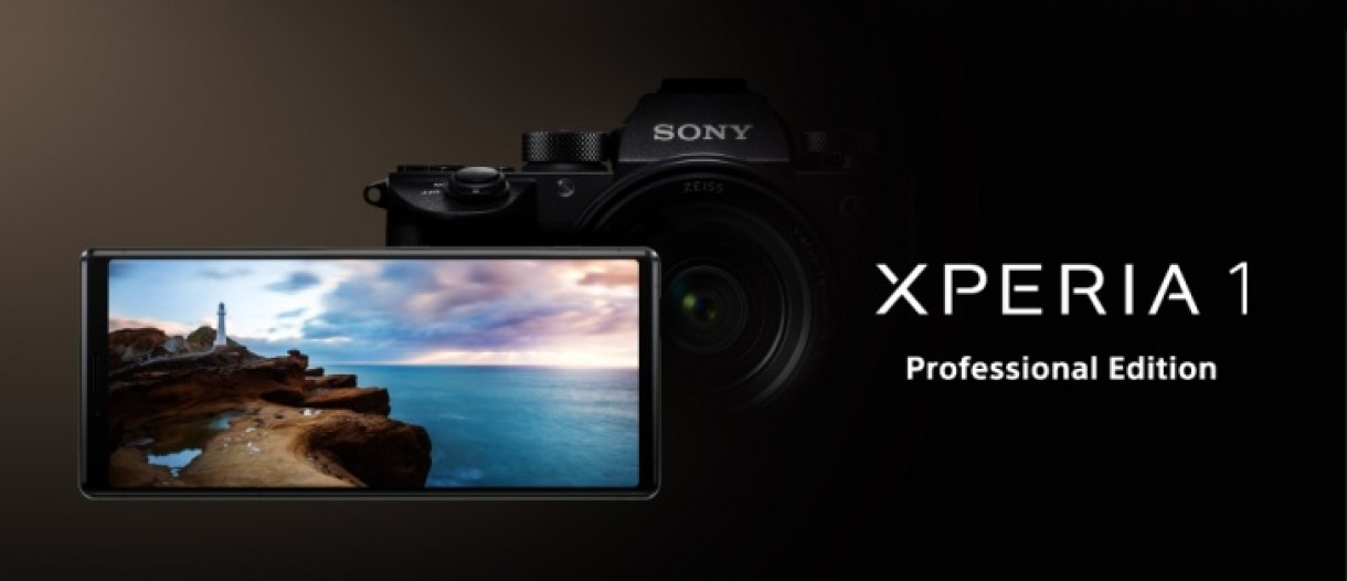 Sony Xperia 1 Professional Edition launched in Japan - GSMArena 