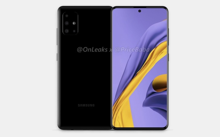 Samsung Galaxy A51 appears in first renders and passes Wi-Fi