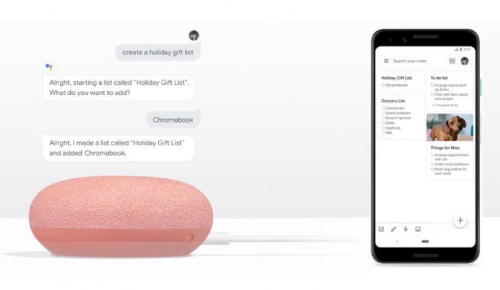 Better notes and lists, family reminders and Dunkin' orders coming to Google Assistant