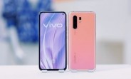 vivo X30 leaked live images reveal in-display fingerprint reader