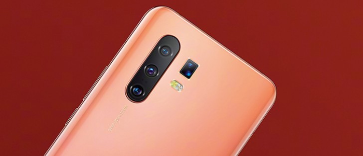 Camera samples show vivo X30's full range from 0.6x to 60x, screen