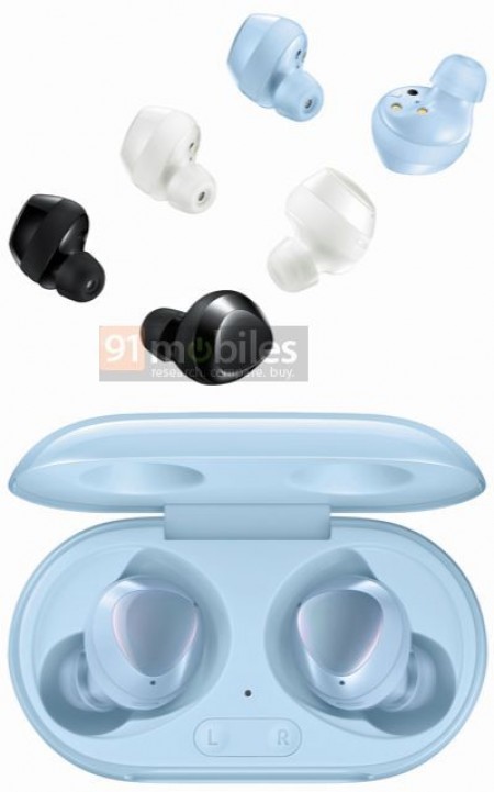Samsung Galaxy Buds+ show up in Sky Blue, unchanged design