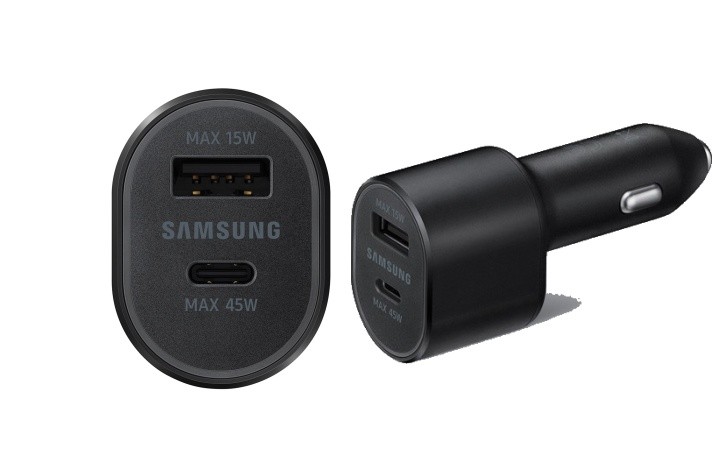 samsung cigarette charger Samsung debuts new 25W power banks and 45W car charger