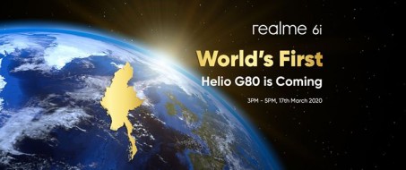 Realme 6i launch teasers