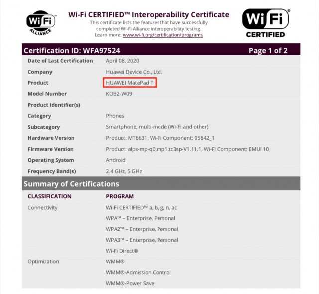 8-inch Huawei MatePad T pops up in renders - GSMArena.com news