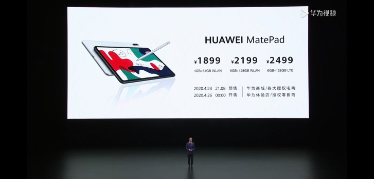 Huawei unveils the 10.4 MatePad with M-Pencil support - GSMArena