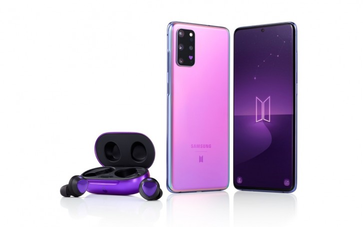 Purple Samsung Galaxy S20+ 5G BTS Edition is official, pre-order