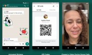 WhatsApp adds animated stickers, QR codes, and dark mode for web