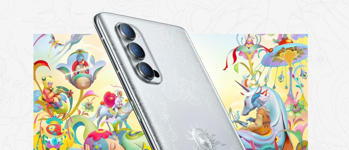 スマートフォン本体 oppo reno4 pro 5G Artist Limited Edition Oppo brings Reno4 Pro 5G Artist Limited Edition in collaboration