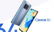 Tecno introduces Camon 16, 16 Pro and 16 Premier