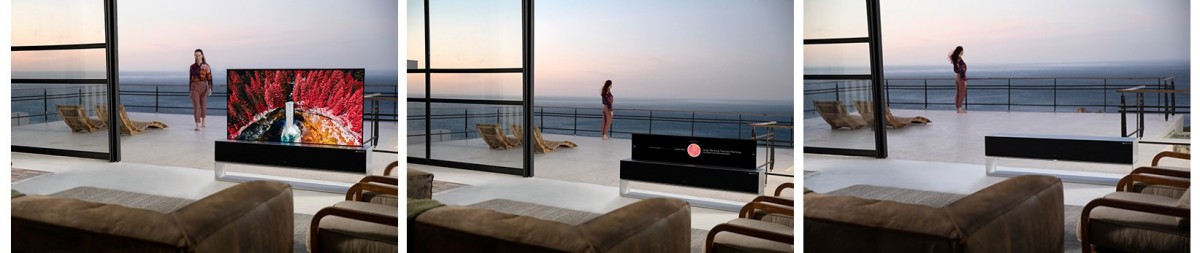 LG Signature OLED R, the 65'' rollable TV, is now available for $87,000