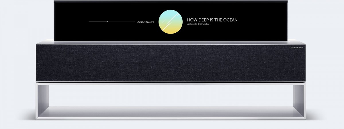LG Signature OLED R, the 65'' rollable TV, is now available for $87,000