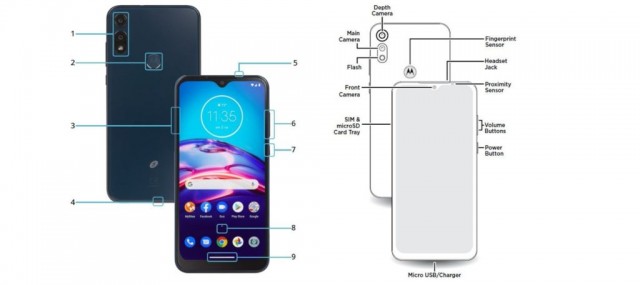 Moto E7 schematic