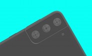 Samsung Galaxy S21+ CAD renders show the same camera as the S21 and a flat screen