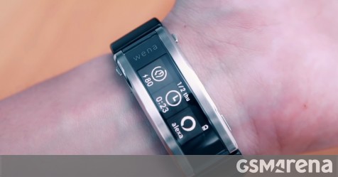 Sony Wena 3 smart strap for watches gains hear rate sensor Sony Wena 3 smart strap for watches gains hear rate sensor