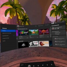 Oculus Mobile OS interface and optional hand-tracking controls - Oculus Quest 2 review
