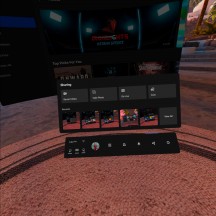 Oculus Mobile OS interface and optional hand-tracking controls - Oculus Quest 2 review