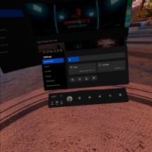 Oculus Mobile OS interface and optional hand-tracking controls - Oculus Quest 2 review
