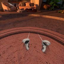 Oculus Mobile OS interface and optional hand-tracking controls - Oculus Quest 2 review