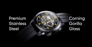 Watch S Pro has a stainless steel case and the straps are offered in four colors