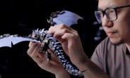 Xiaomi MI 11 disassembled and reassembled into a dragon sculpture
