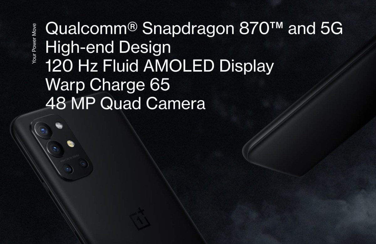 OnePlus 9R joins the game: an 8T with Snapdragon 870, 120Hz