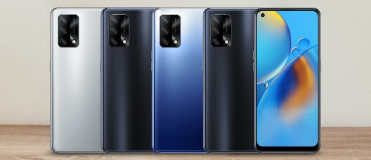 Oppo A74 renders surface, will be available in 4G and 5G flavors