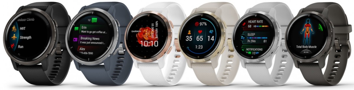 Garmin unveils Venu 2 smartwatch in two sizes with double the