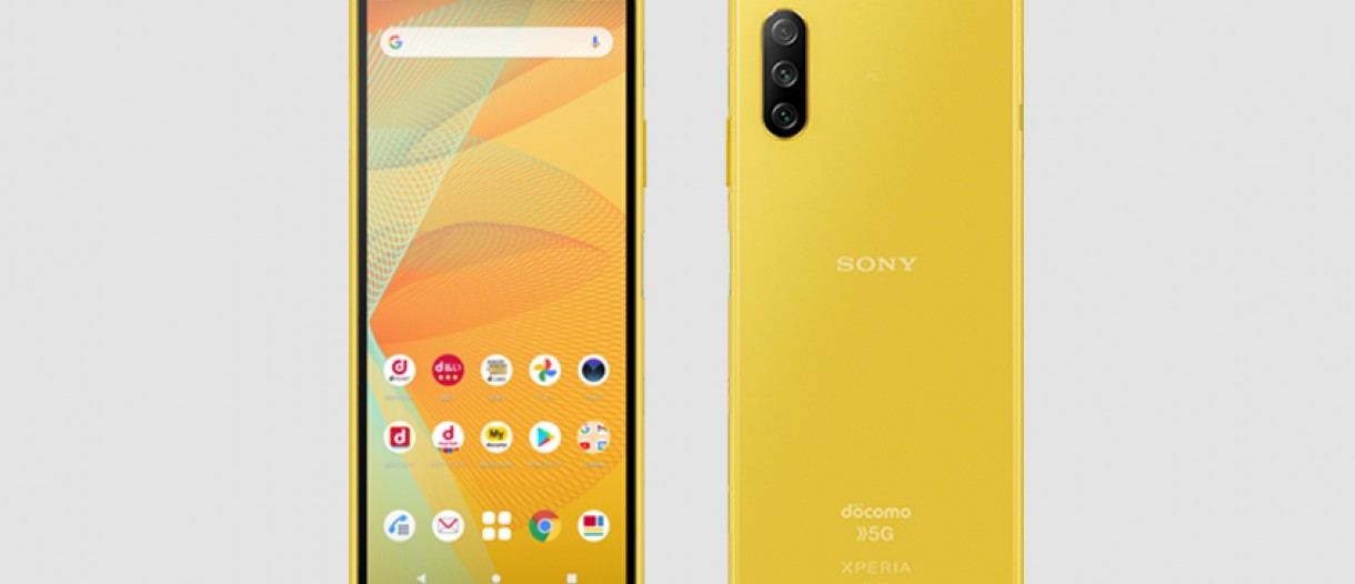 Xperia 10 ⅲ docomo Sony Xperia 10 III gets an exclusive Yellow color for Docomo Japan