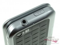 3.5 mm headphone jack next to the Power key