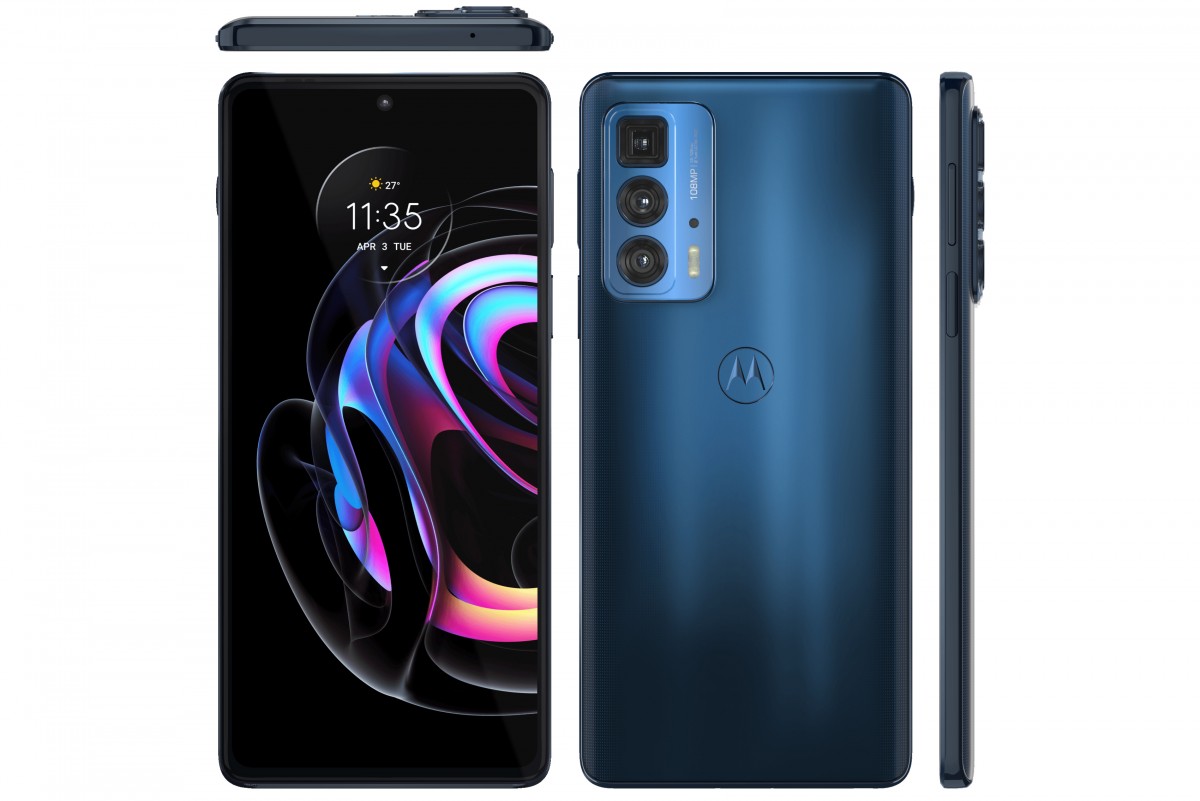 Motorola Edge 20 Pro gets portrayed in official-looking renders 