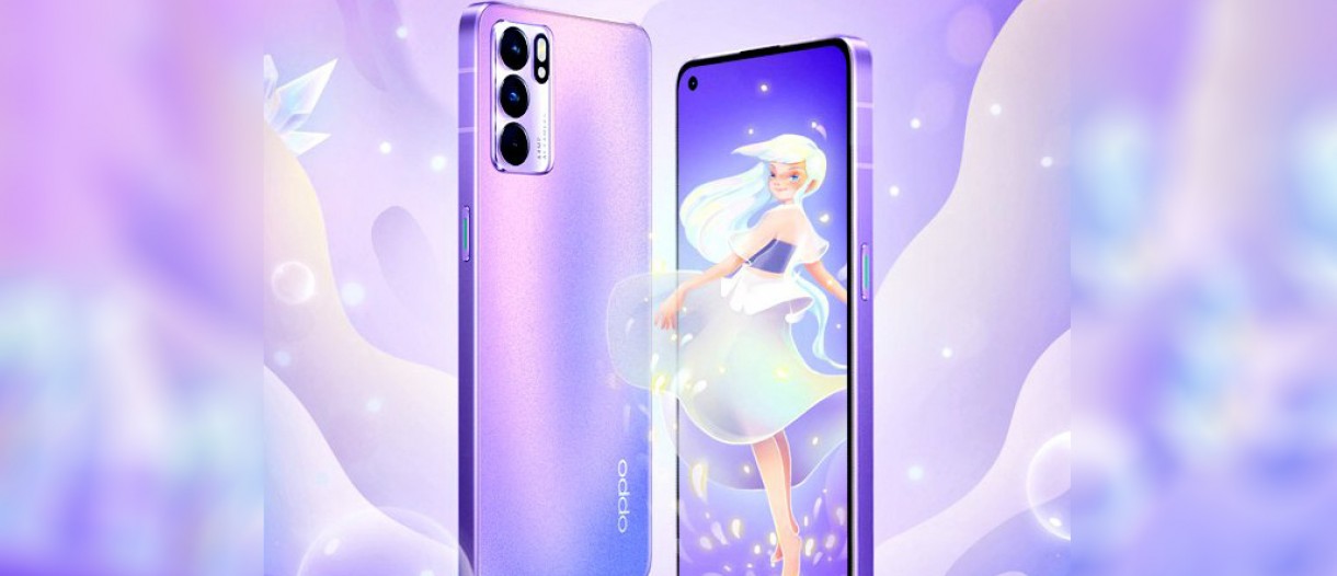 Oppo Reno6 5G now available in Purple color, Reno6 Z 5G launching