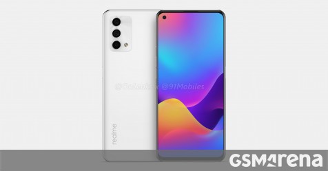 Realme GT Master Edition appears in fresh renders alongside key